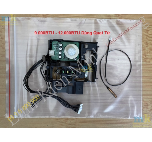 ( SP1118 ) Bộ Dây + Sensor + Bo Mắt Nhận  Dùng Cho Bo Lạnh Chạy Quạt Từ